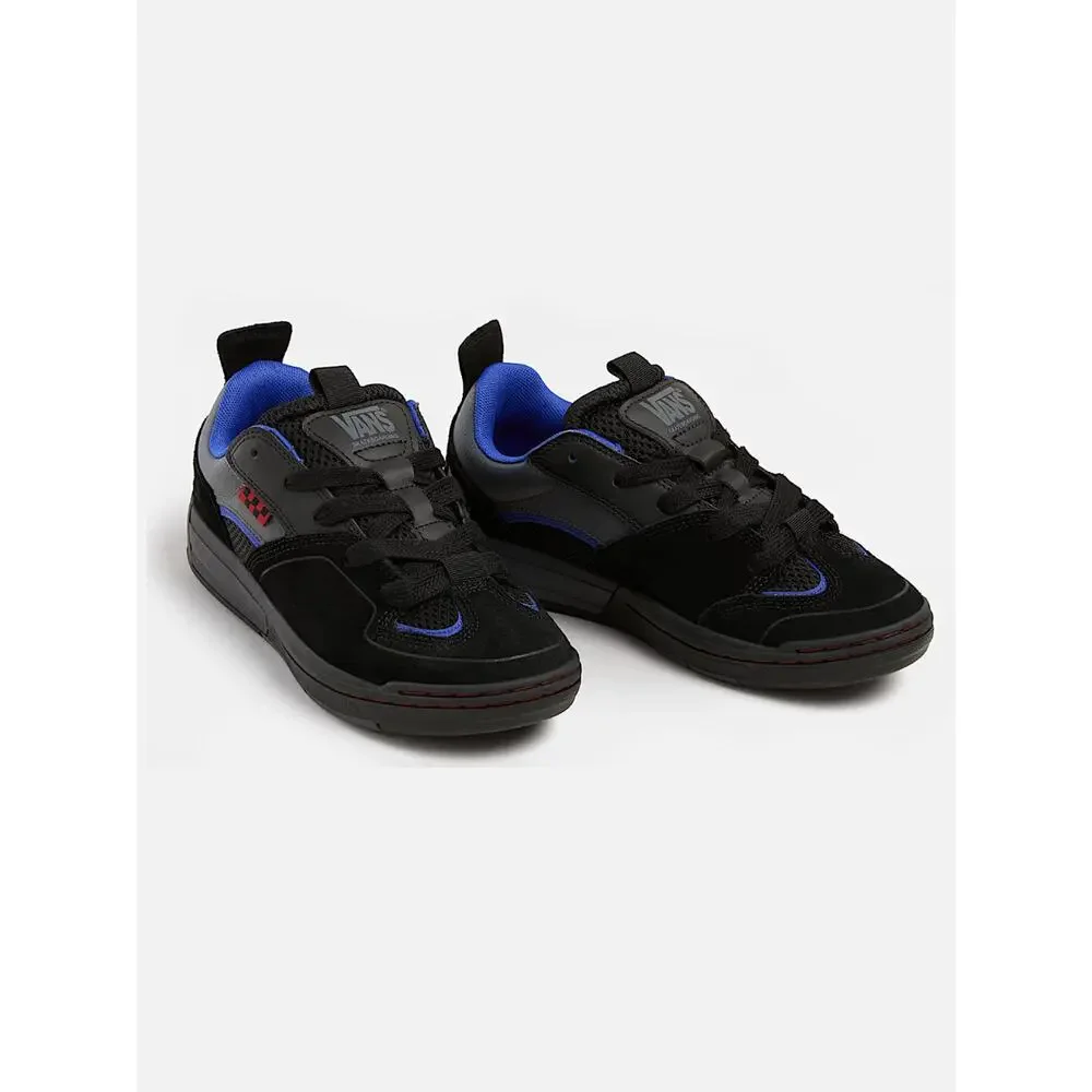 Vans Skate Mixxa Shoe Black Blue Men Size 7.5 New With Box